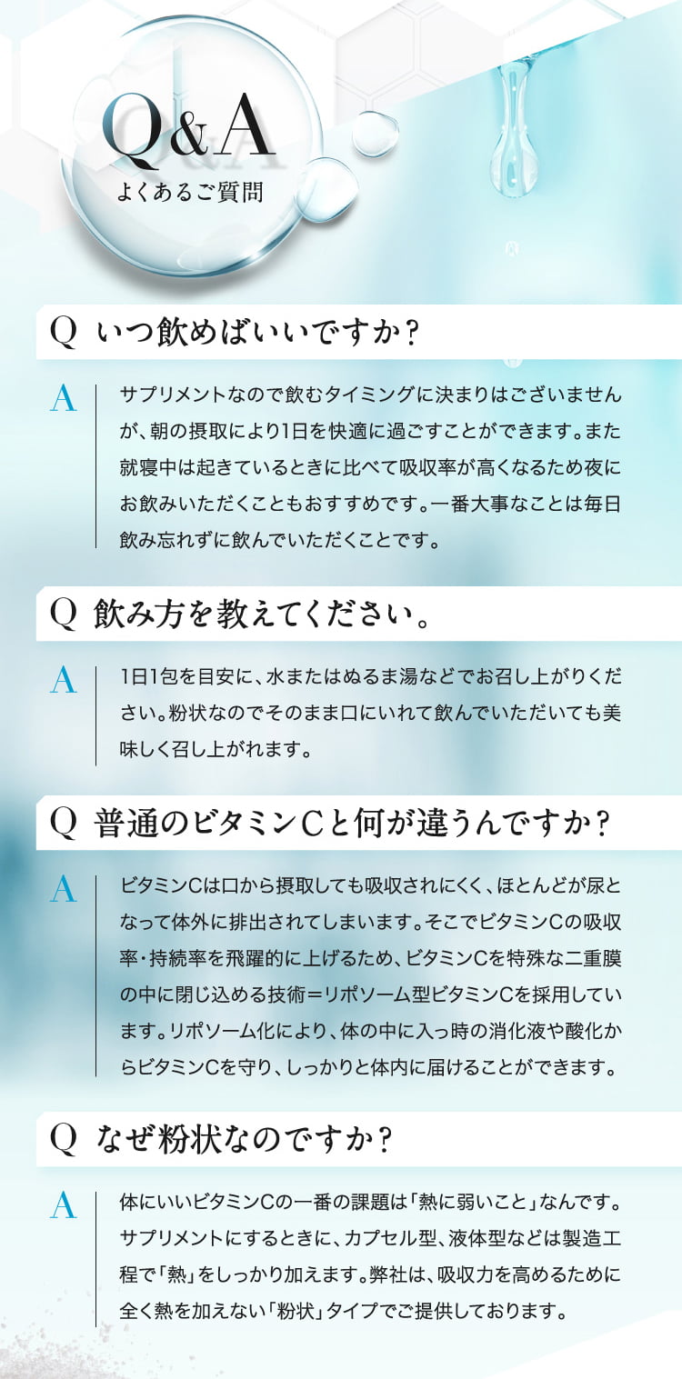 クリニックの発想 飲む高濃度ビタミンC リポソームビタミンC-[DREXEL]